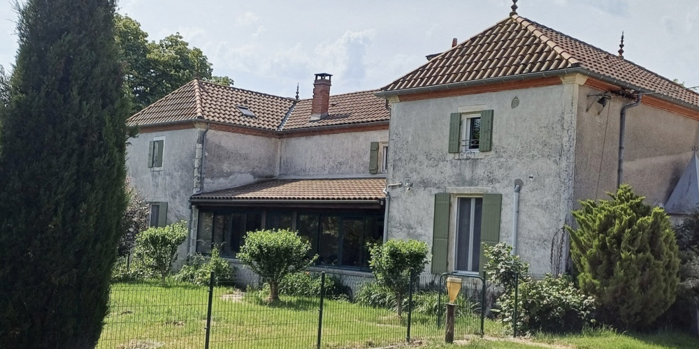 maison à ST SYLVESTRE SUR LOT (47140)