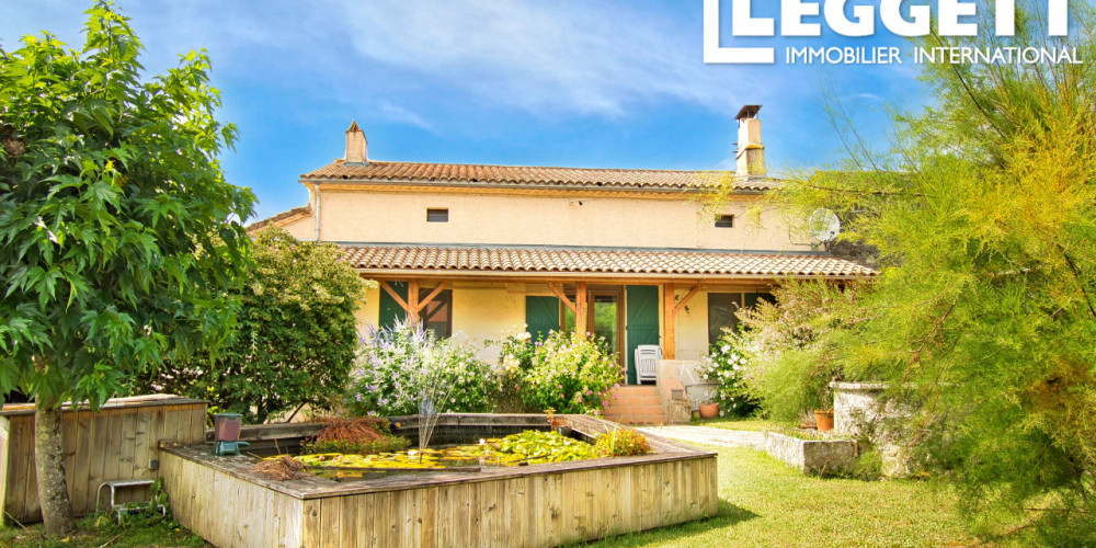 maison à ST MAURICE DE LESTAPEL (47290)