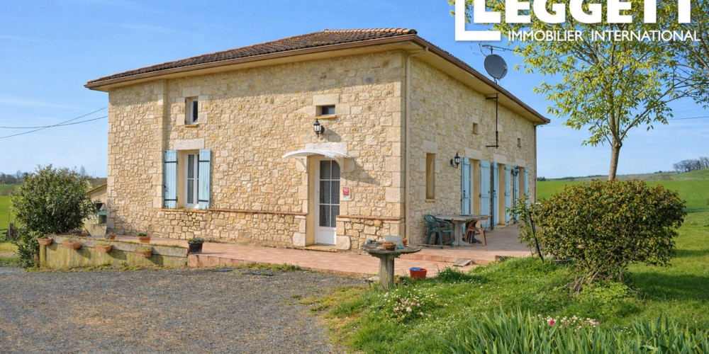 maison à BEAUGAS (47290)